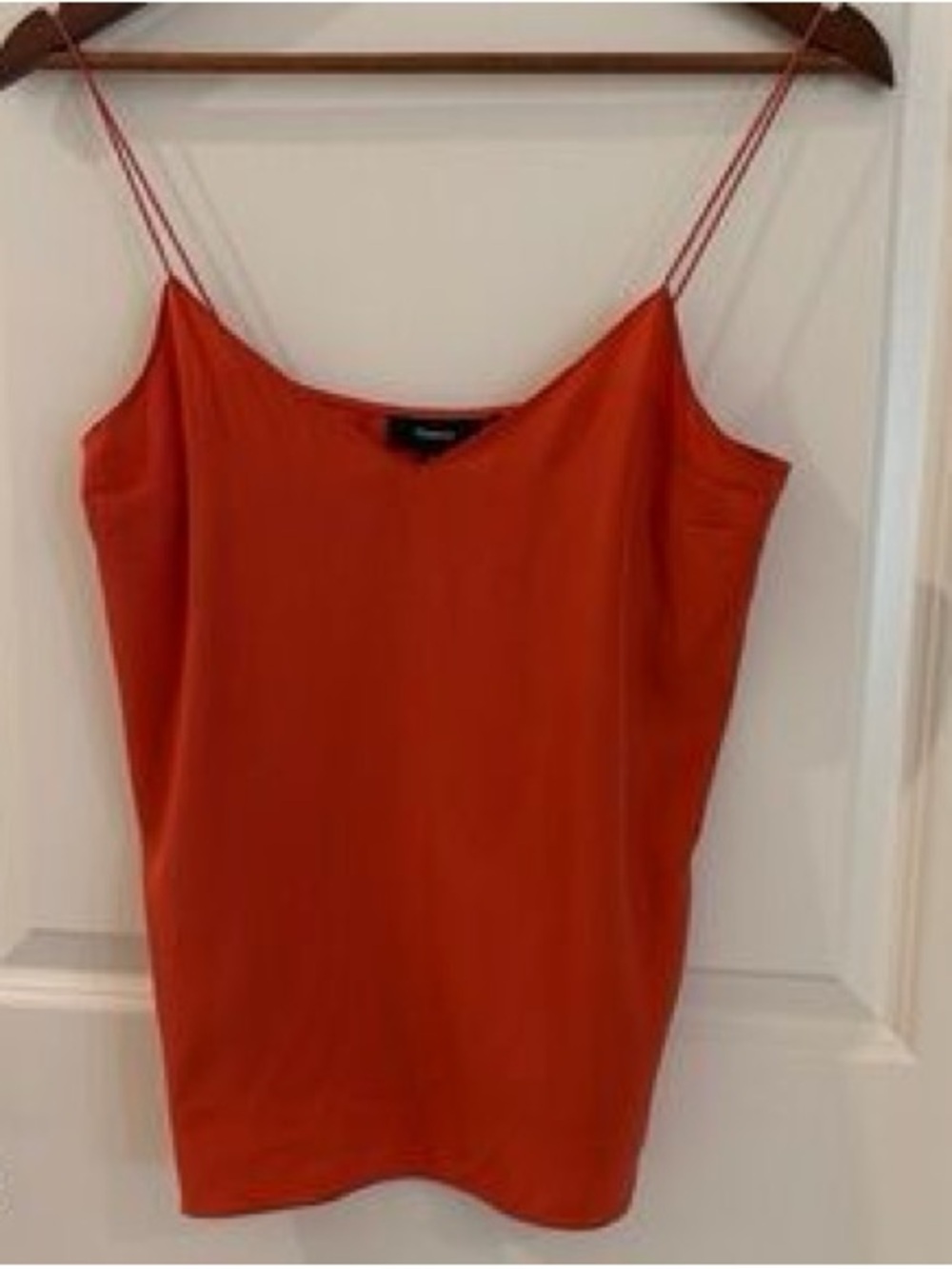 Orange Spaghetti Strap Cami Top